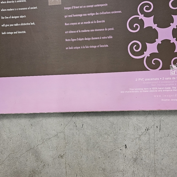 eusamex Images d'Orient Placemats – 2 Pcs 42 x 33cm 16.5 x 13" - Picture 3 of 3